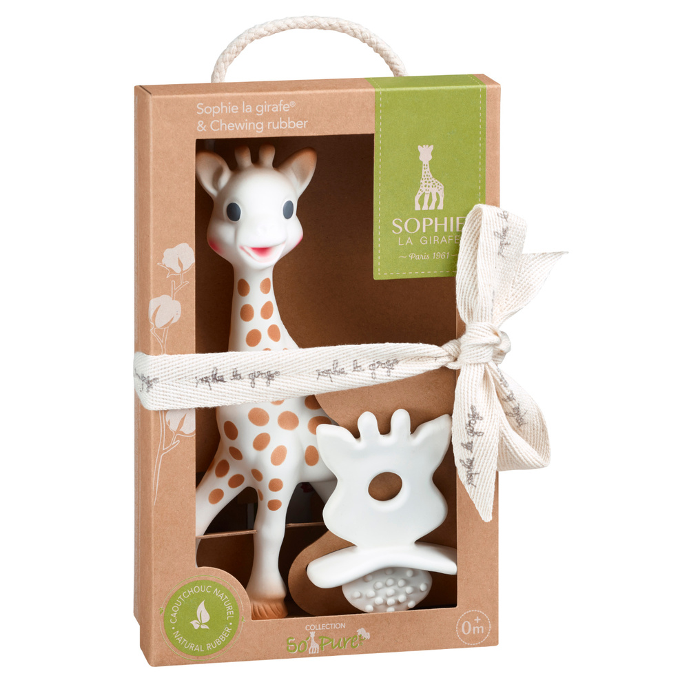 sophie la girafe Coffret Sophie la Girafe et Chewing rubber Collection So'Pure