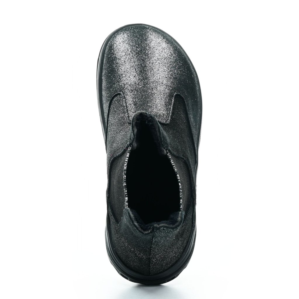 Jonap Igy schwarze Devon Winter Chelsea Barfußschuhe