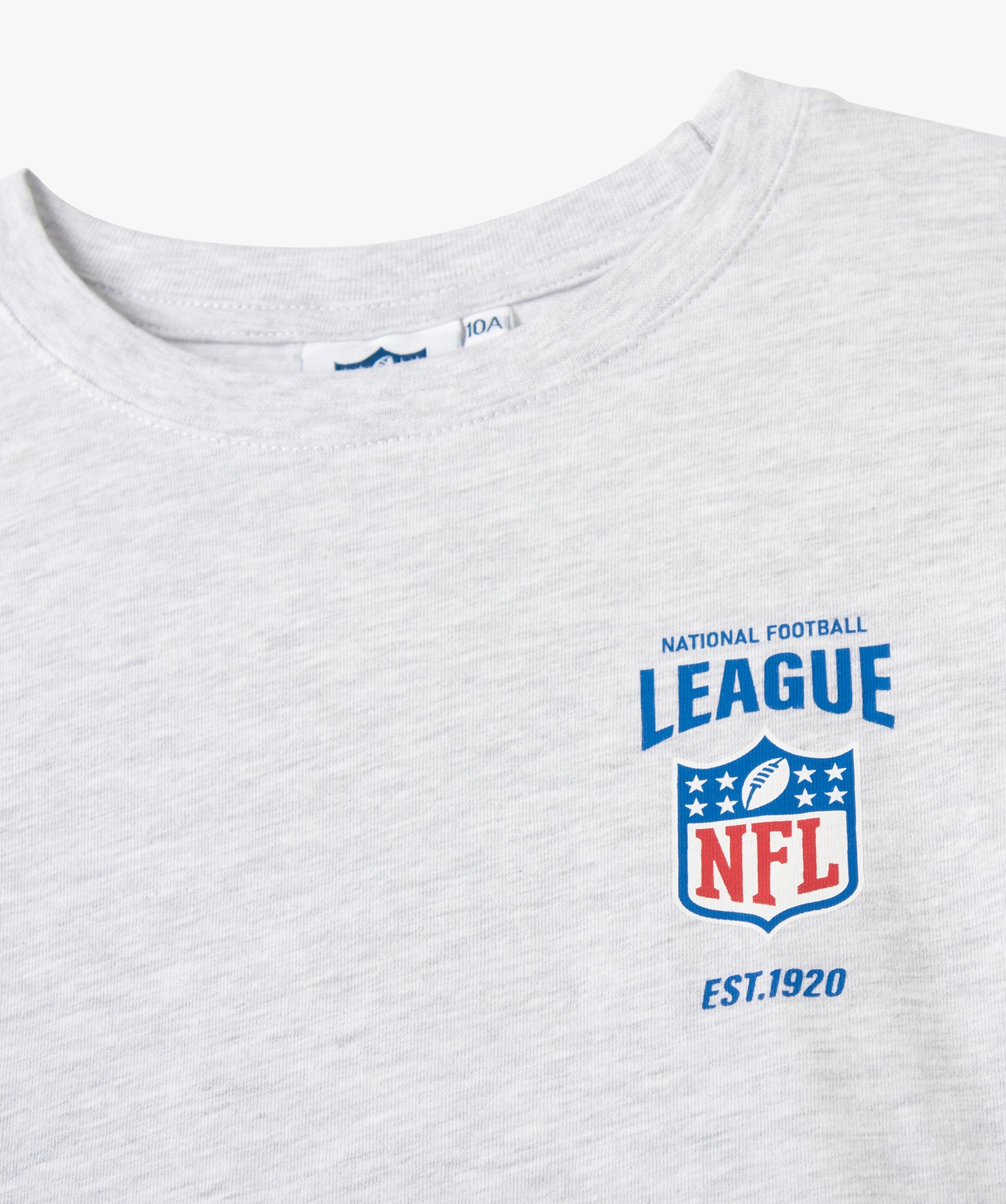 Tee-shirt Garçon à manches courtes imprimé - NFL gris | GEMO
