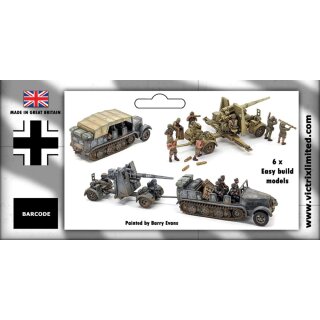 German 88mm Gun and Sd.Kfz.7