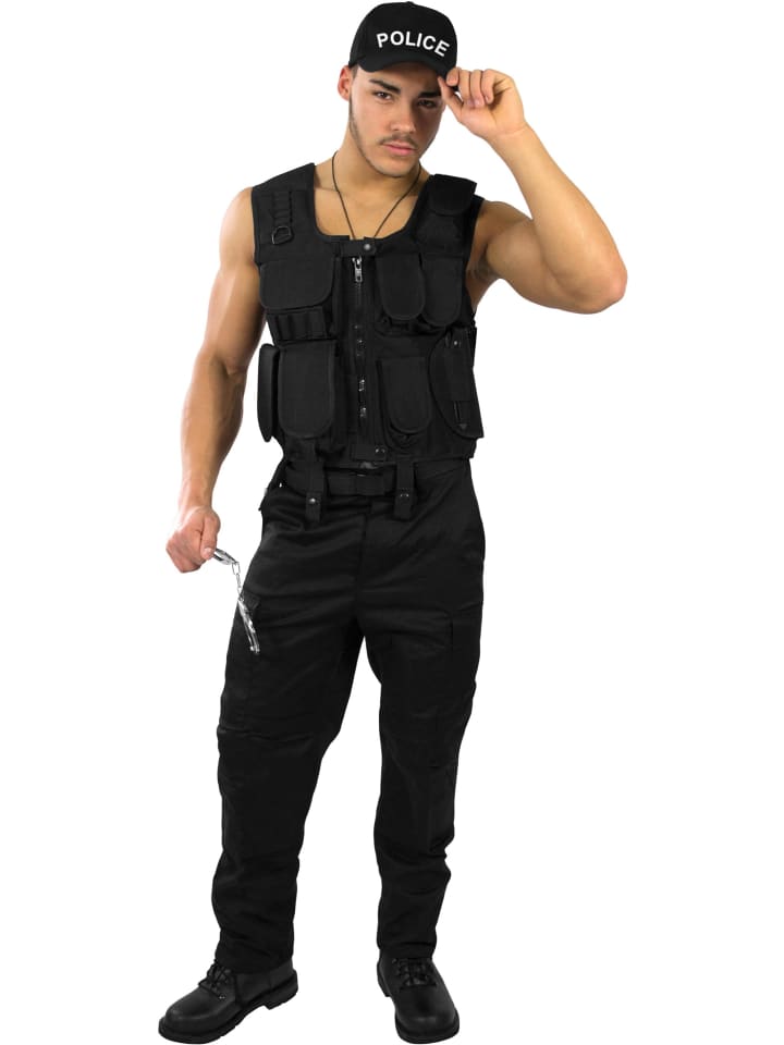 Normani Outdoor Sports SWAT/Police/Security Karneval Kostüm in Police günstig kaufen