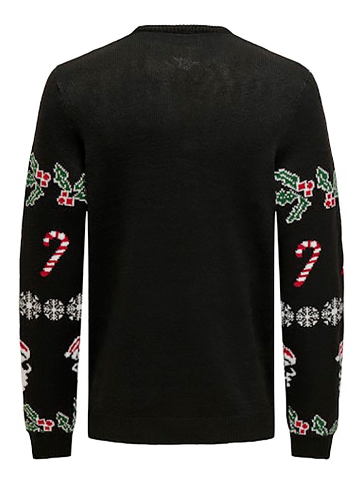 ONLY & SONS Pullover in Schwarz günstig kaufen