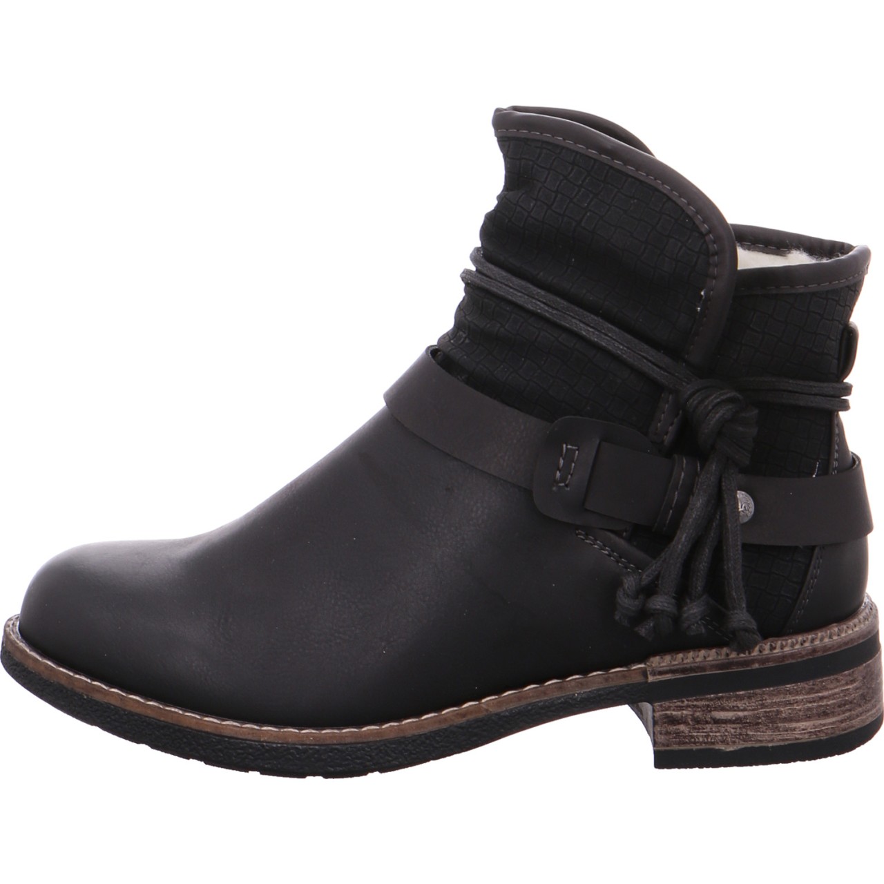 RIEKER Stiefeletten schwarz