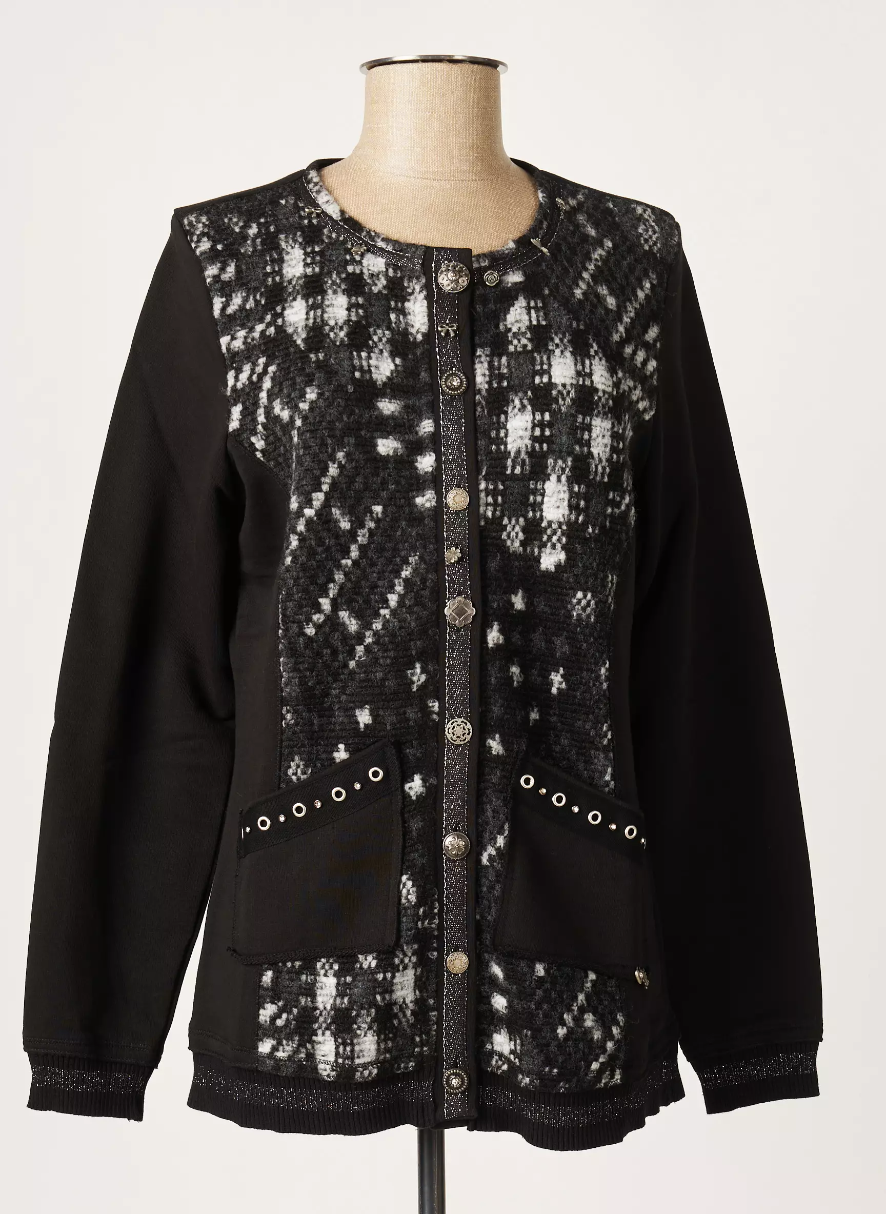 Meri Esca Vestecasual Femme couleur noir