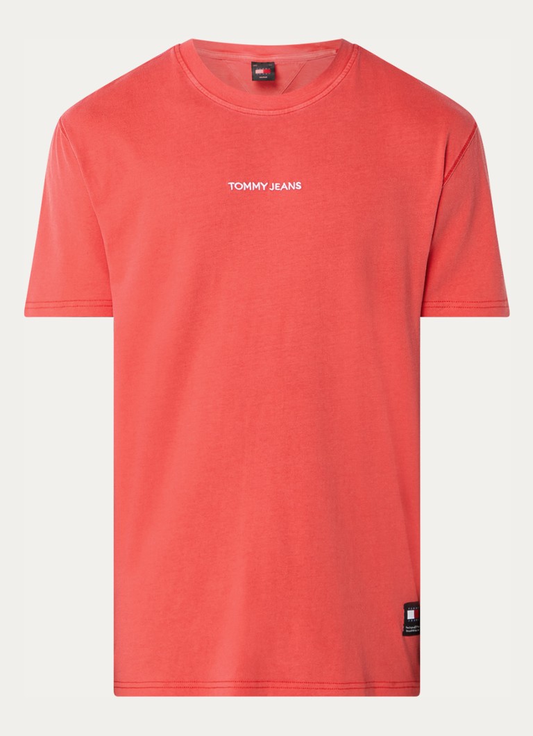 Tricou Tommy Hilfiger cu logo brodat