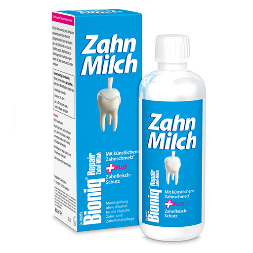 BIONIQ Repair Zahn-Milch Mundspülung  400 ml  Mundwasser