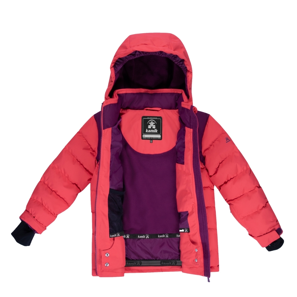 Kamik ZINNIA Winterjacke pink