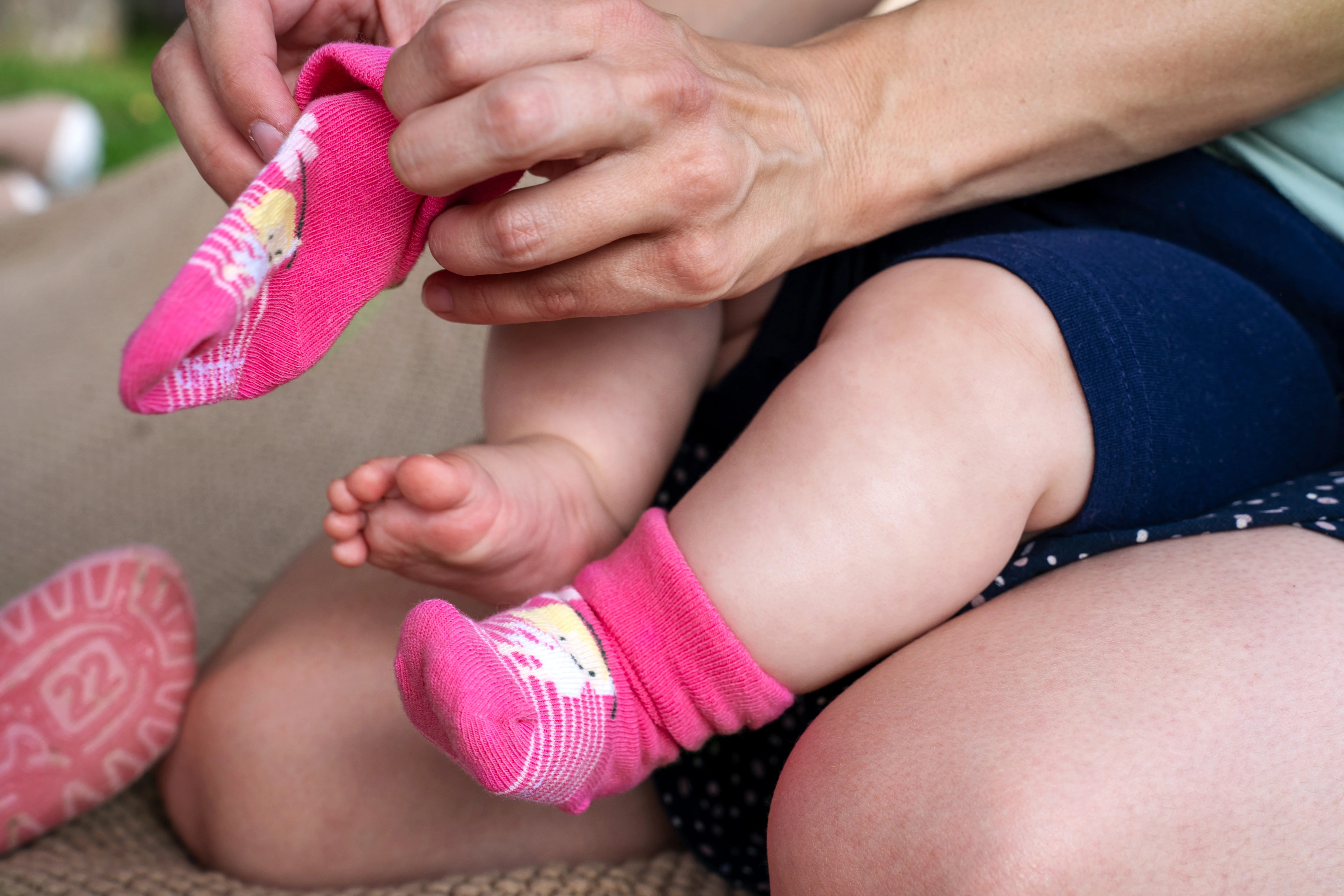 Socken im 3er Pack für Mädchen in versch. Farben