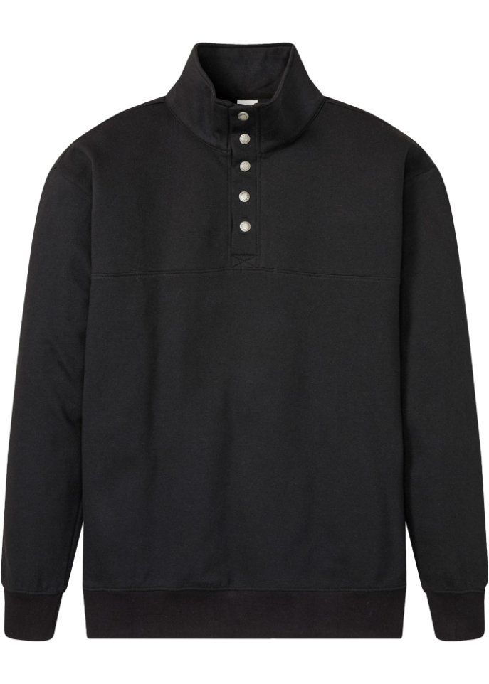 Sweatshirt mit recyceltem Polyester, Loose Fit