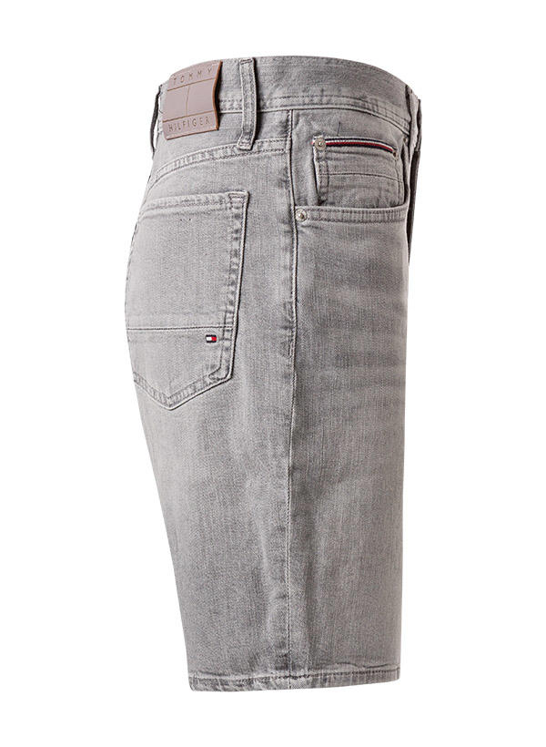 Tommy Hilfiger, Jeansshorts, Regular Fit, Baumwoll-Stretch, hellgrau