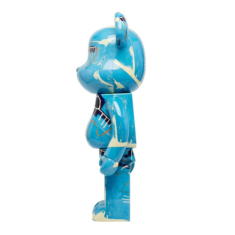 Medicom Bearbrick Basquiat #9 1000% multicolor