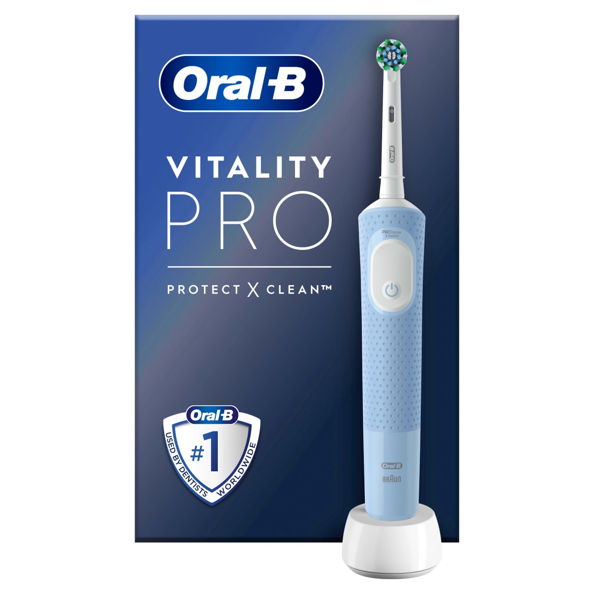 Elektrische Zahnbürste Vitality PRO blue, 1 St