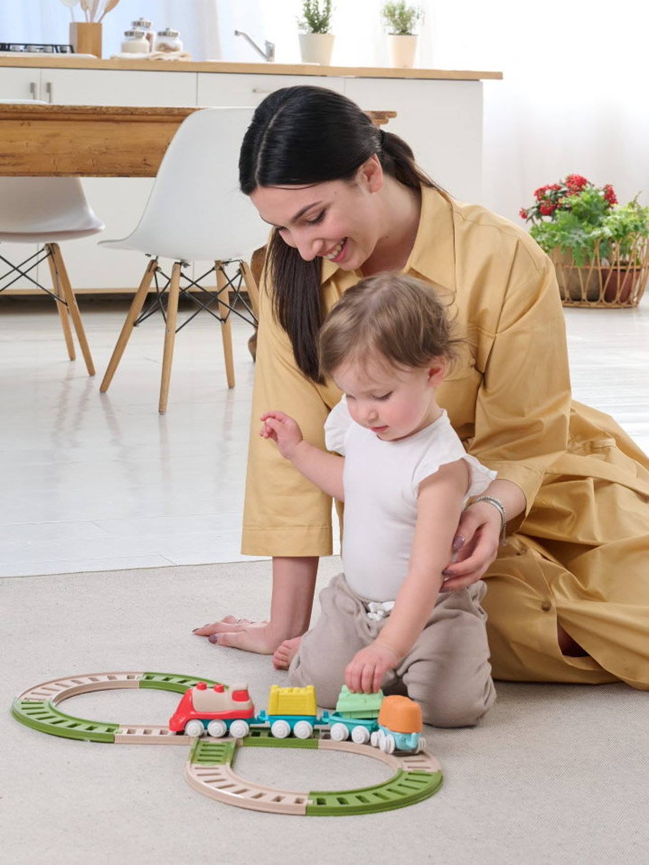 Chicco Baby Eisenbahn ECO+ CHICCO - gelb