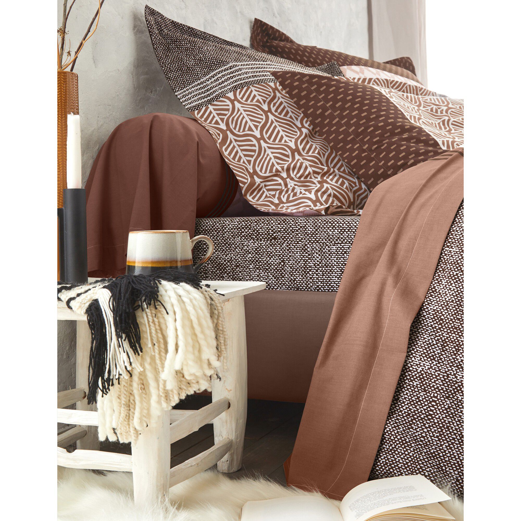 Linge de lit Tommy imprimé géométrique