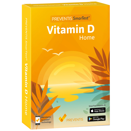 PREVENTIS SmarTest Vitamin D Selbsttest Blut  1 St  Test