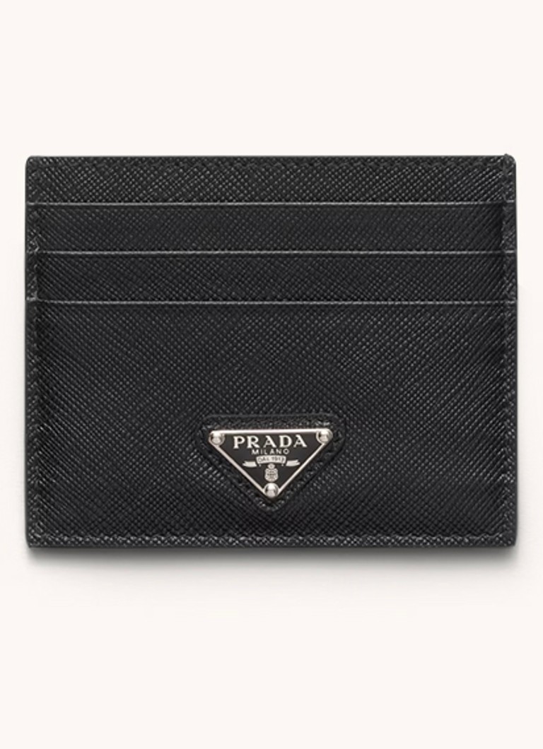Prada Suport pentru carduri din piele