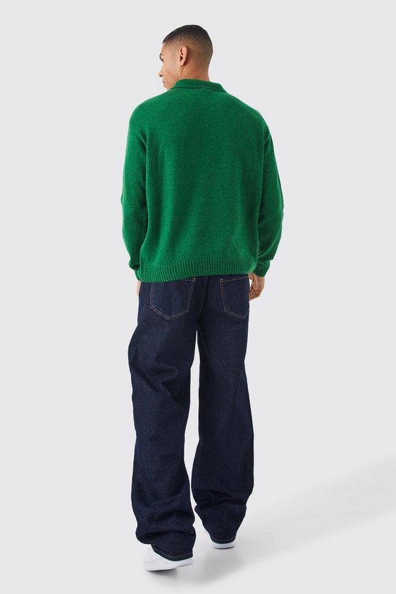 Lockere Jeans mit elastischem Bund
