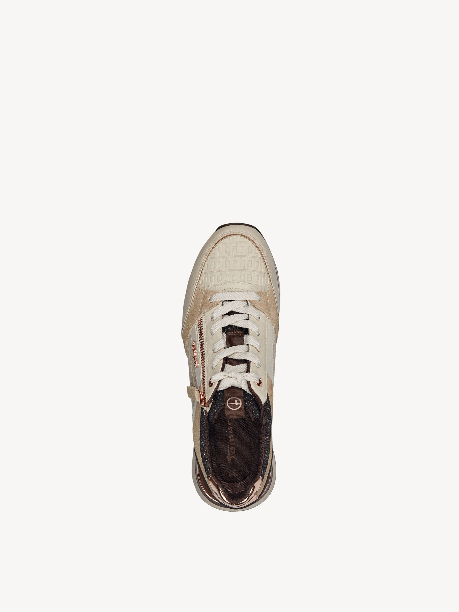Basket en cuir - marron