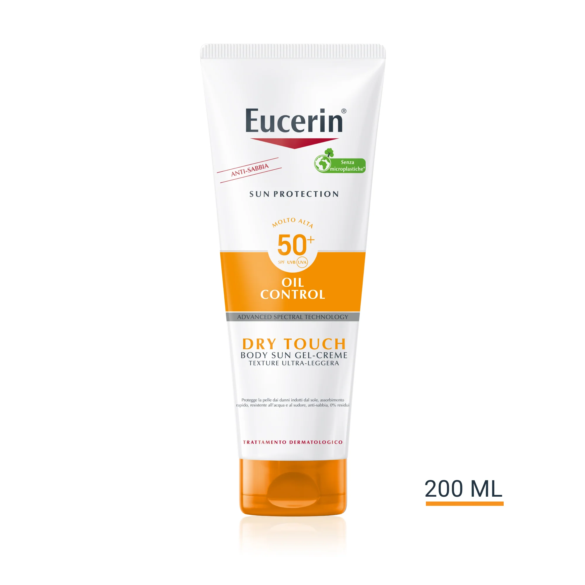 Gel-creme solar de toque seco com controle de oleosidade e proteção solar FPS 50+ - Gel solar corporal de alta proteção, creme solar corporal de alta proteção.