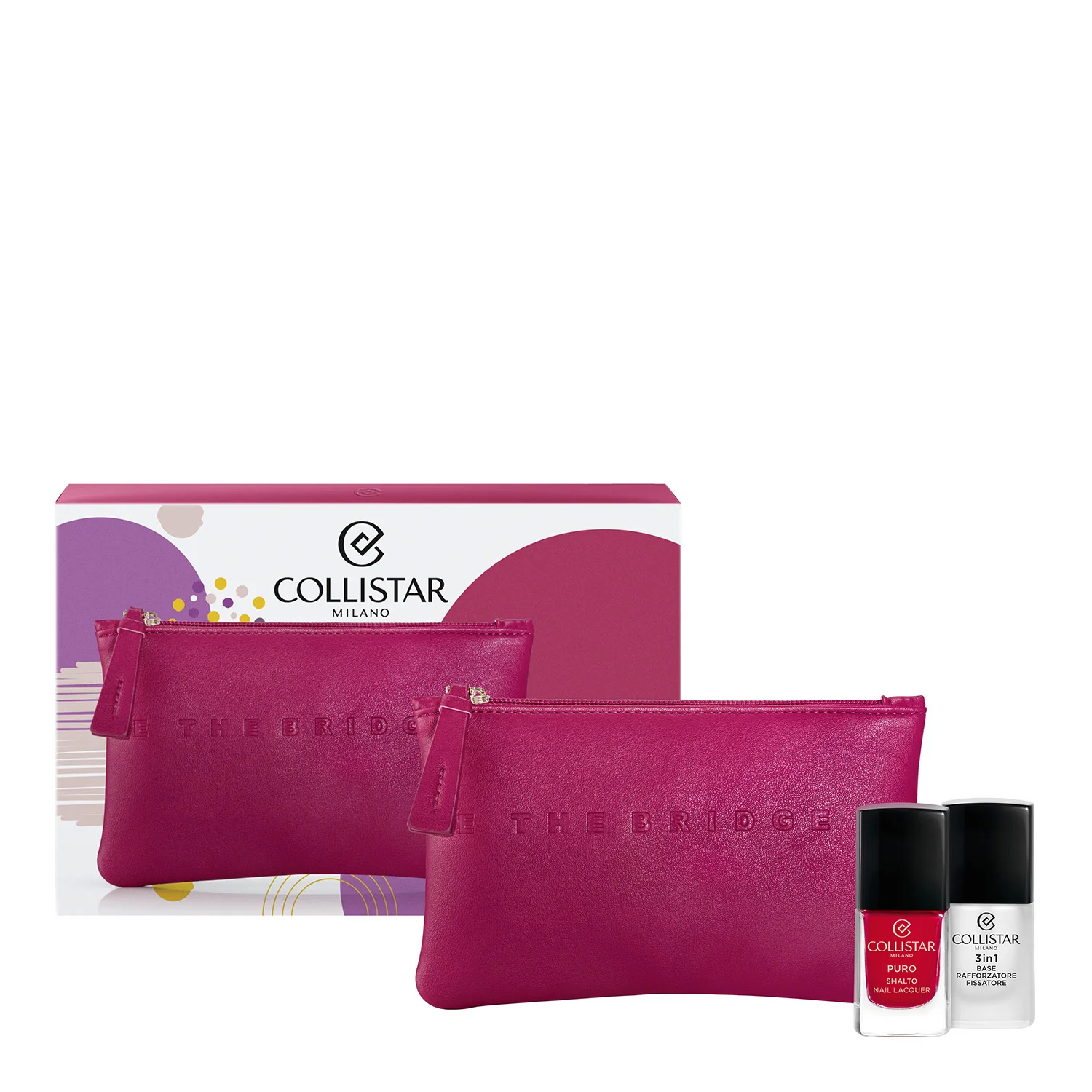 Mani Puro set lakov za nohte 111 Rosso Milano - set ličil, lak za nohte