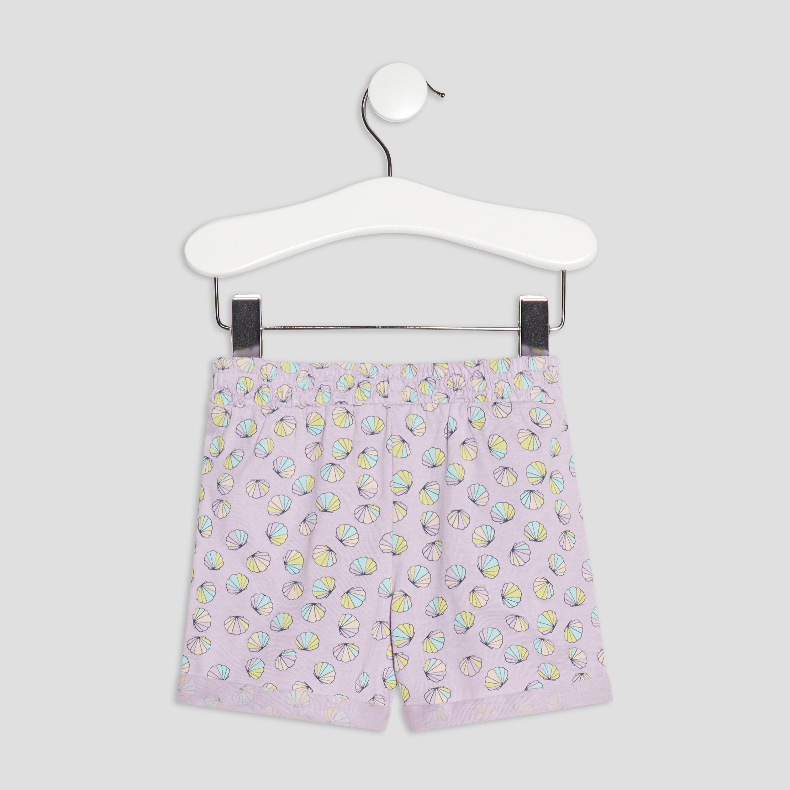 Lot 2 shorts violet clair bébé fille | La Halle