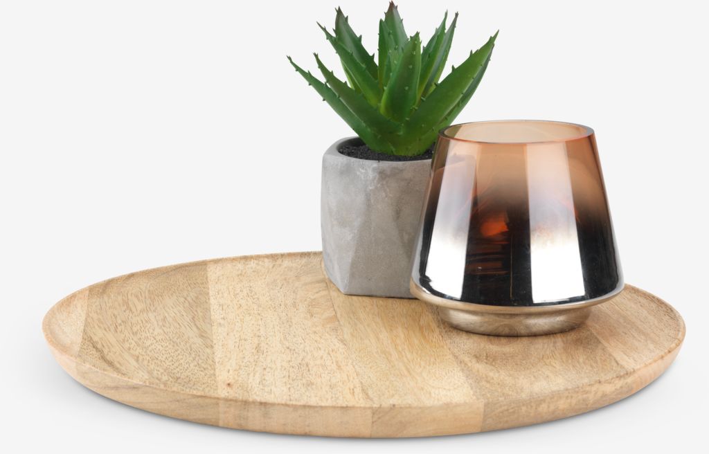 GERNER Plateau Décoratif GERNER Ø30cm Bois