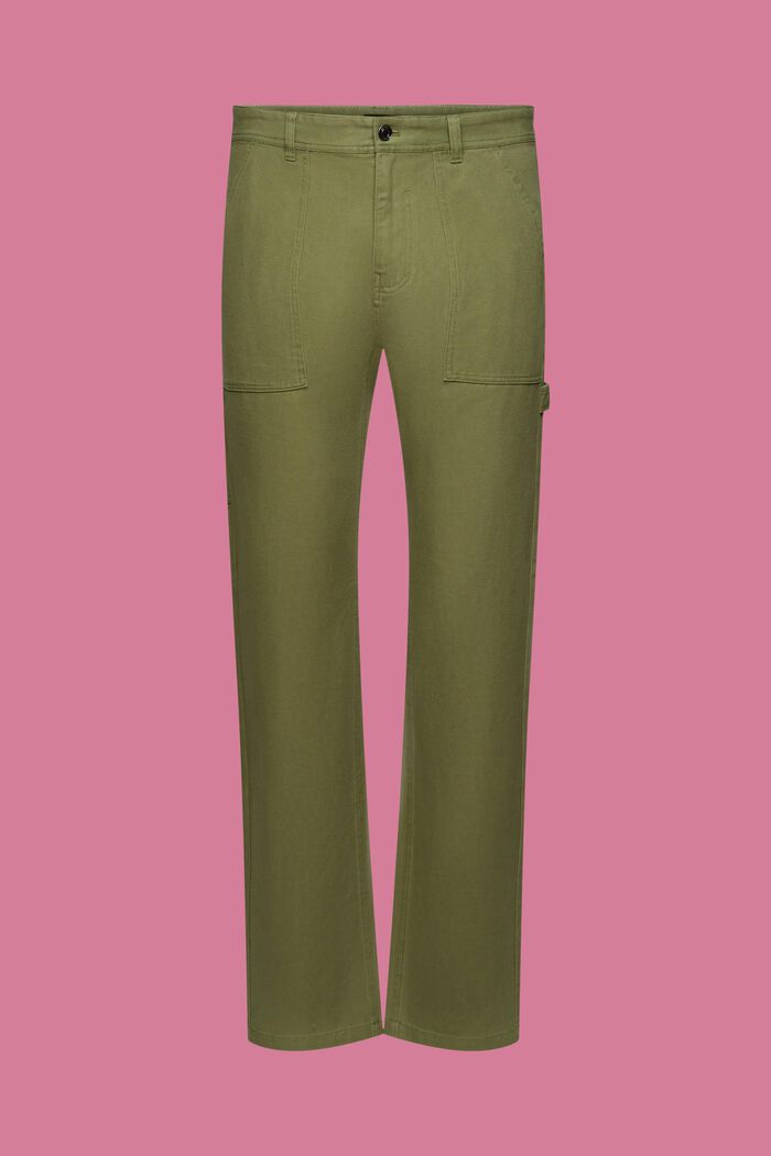 Baumwollhose im Cargo-Stil