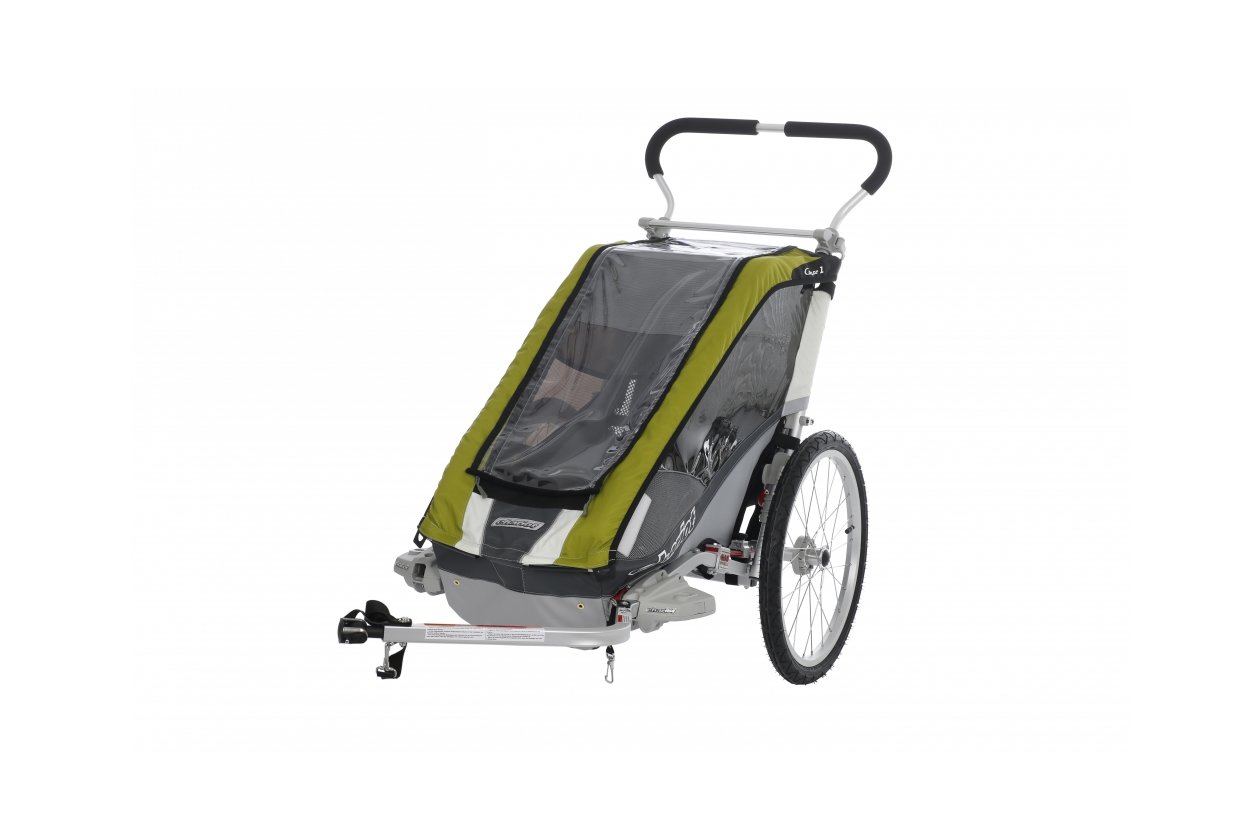 Thule Chariot Cougar 1 Avocado, inkl. Fahrradset