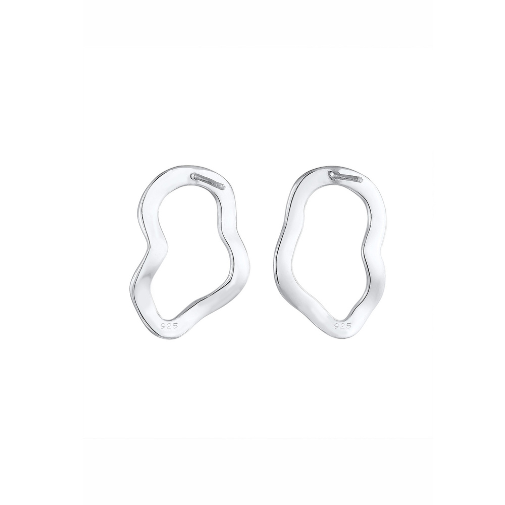 Elli Elli Boucles d'Oreilles Femme - (925/1000) Argent Boucles d'oreilles