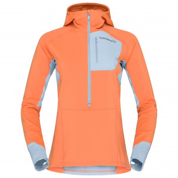 Norrøna - Women's Senja Warm1 Hood - Laufshirt