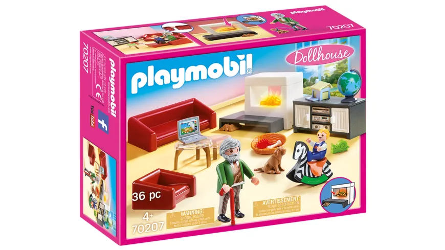 PLAYMOBIL 70207 - Dollhouse - Gemütliches Wohnzimmer