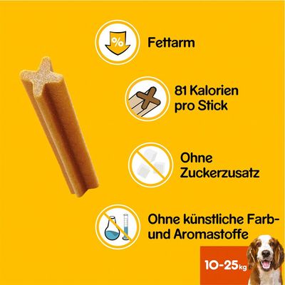 Sparpaket! 168 x Pedigree DentaStix Tägliche Zahnpflege / Fresh