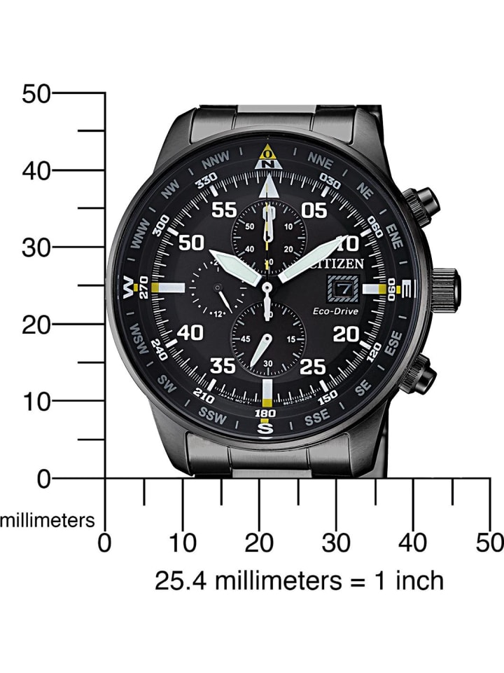 Citizen Uhr in Schwarz günstig kaufen onesize