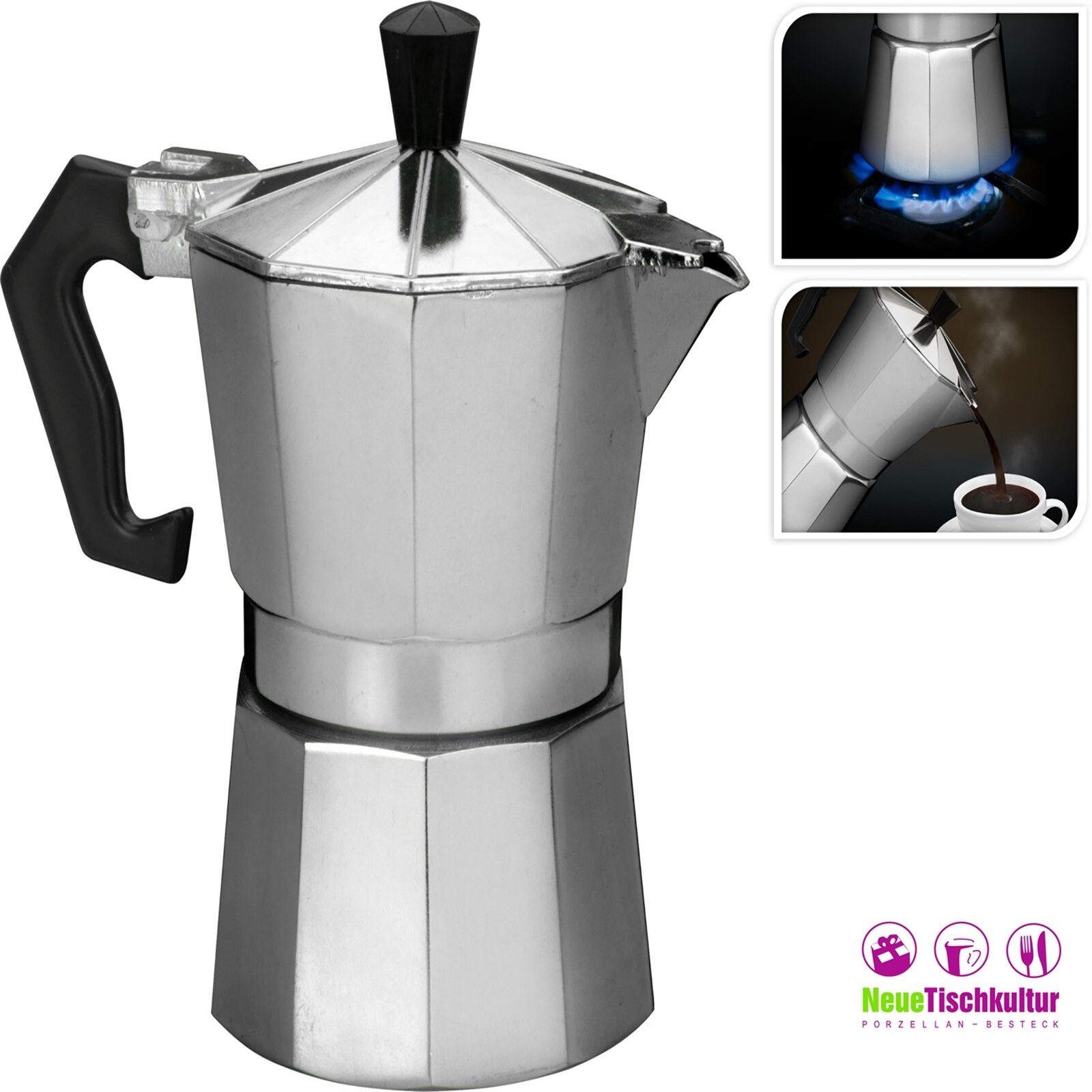 Neuetischkultur Kaffeebereiter Kaffeebereiter für 3 Tassen