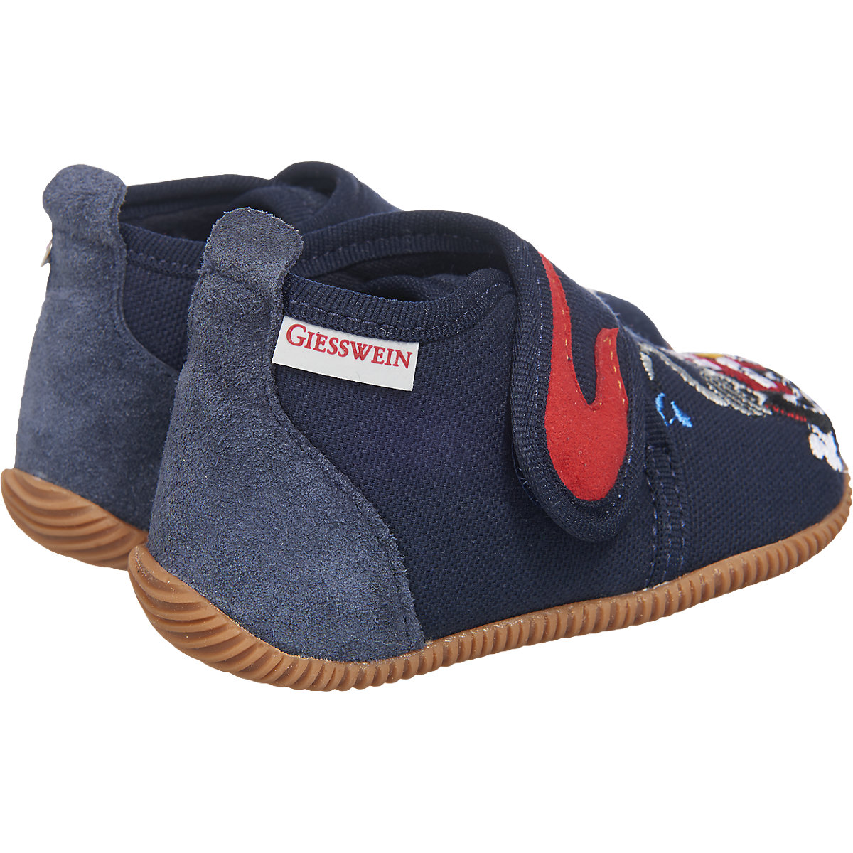Hausschuhe SERFAUS für Jungen, Slim Fit, Feuerwehr