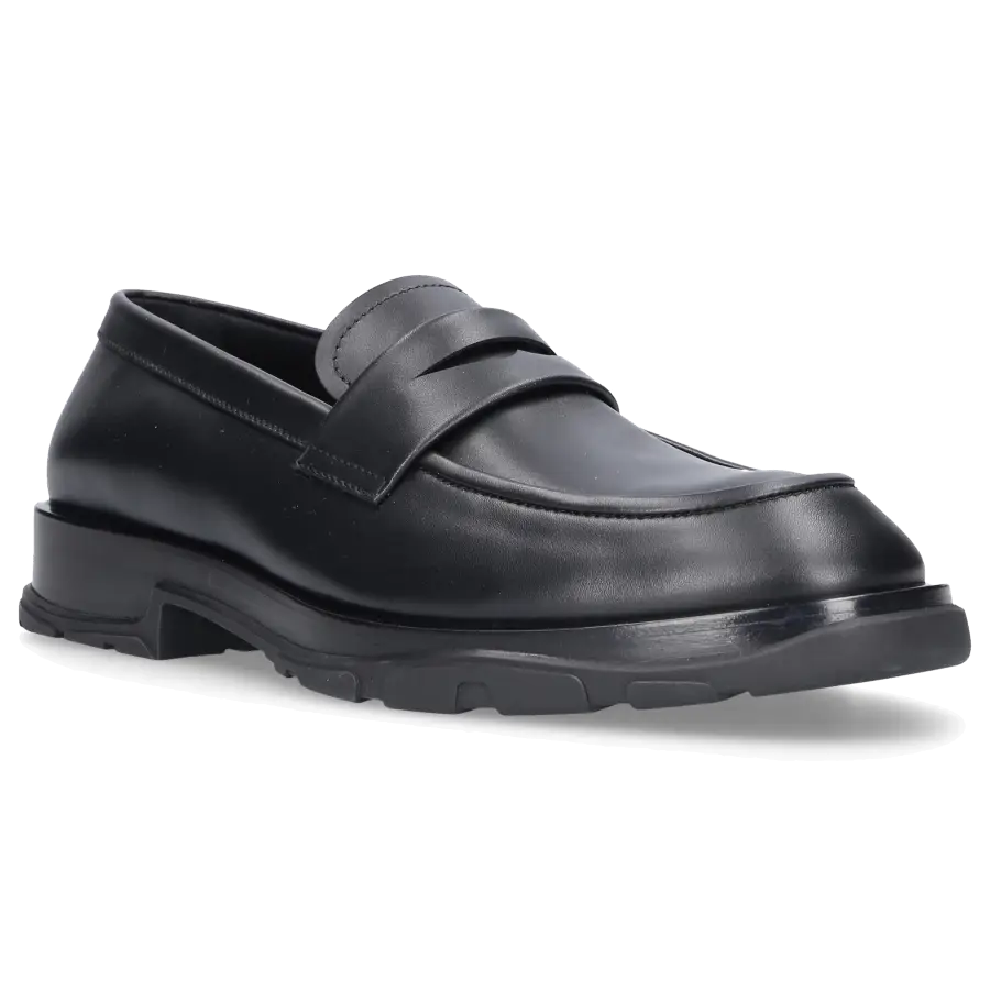 Alexander McQueen - Loafer WHFLO Kalbsleder - schwarz