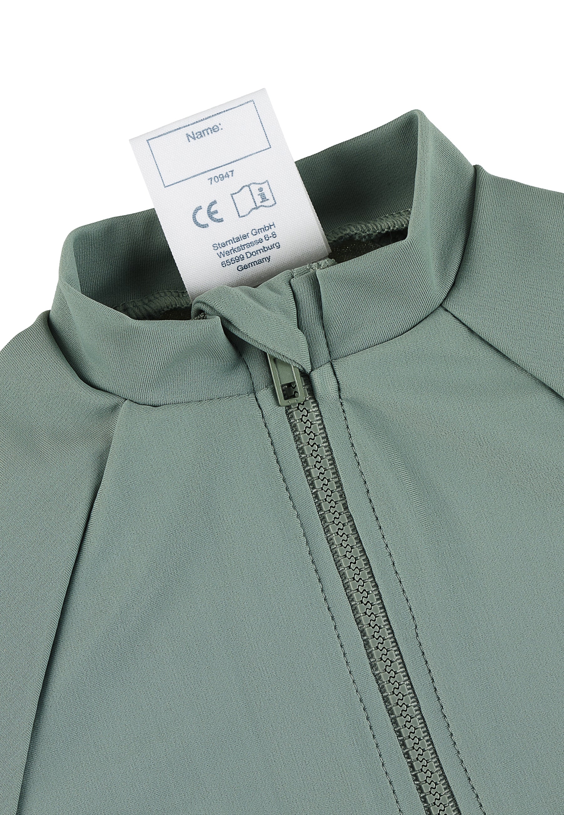 Kurzarm-Schwimmshirt uni in Marine, Blau, Magenta