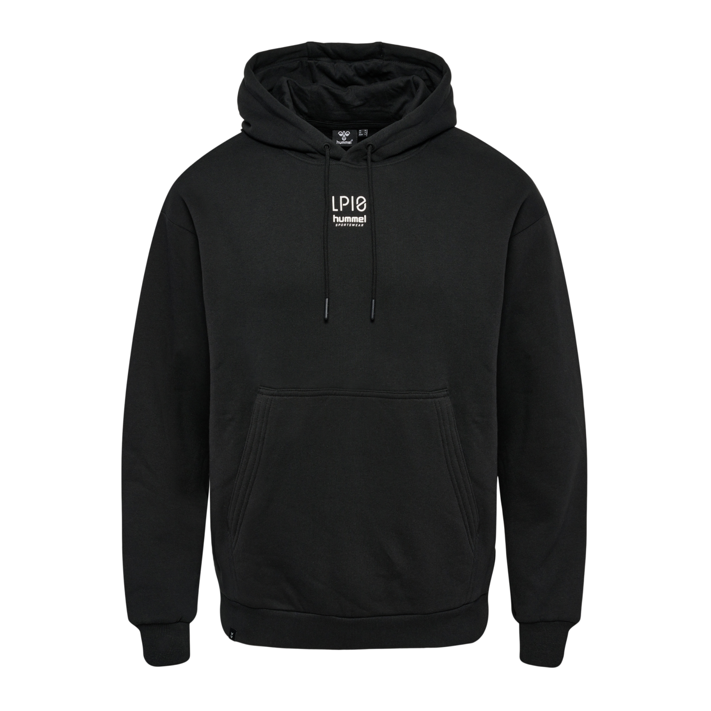 Hummel hmlLP10 Boxy Hoody Schwarz F2001