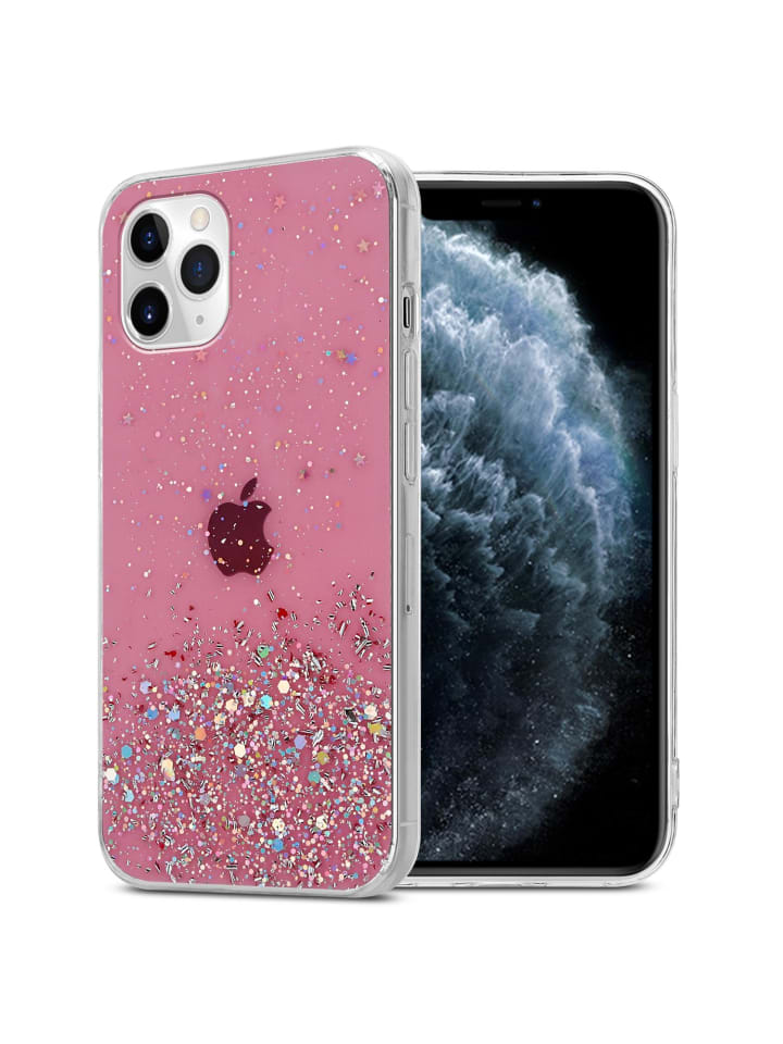 cadorabo Hülle für Apple iPhone 11 Glitter in Rosa mit Glitter günstig kaufen iPhone 11