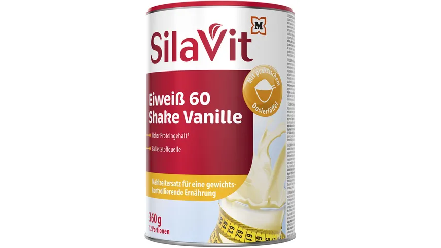 SilaVit Eiweiss 60 Vanille 360 g