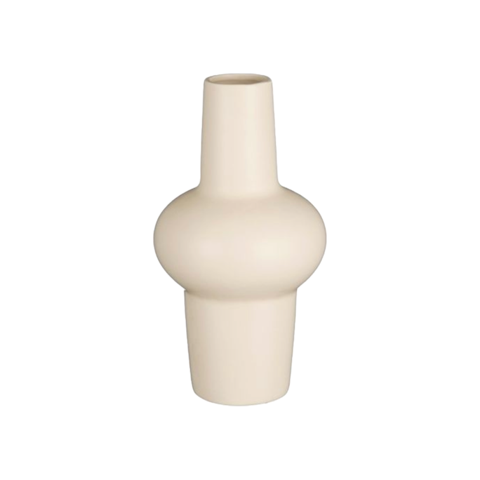 Trendhopper Vase Poll Weiß 28 cm