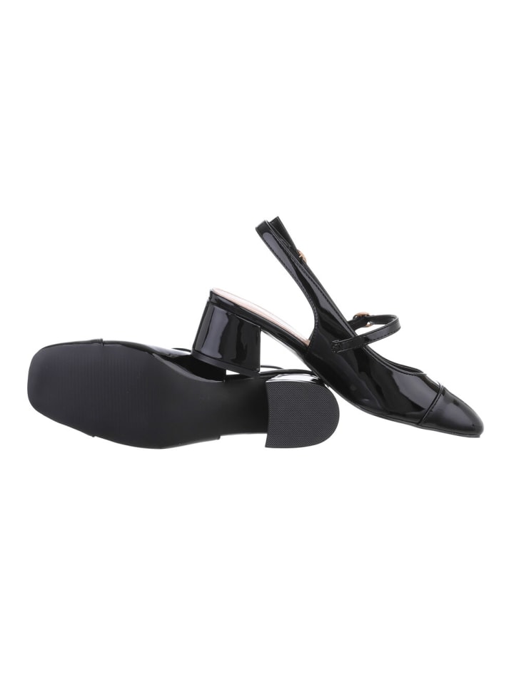 Ital-Design Pump in Schwarz günstig kaufen