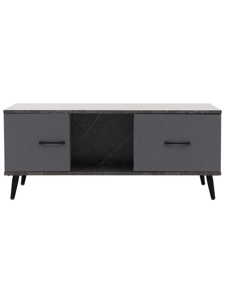 MCW Couchtisch N89, Marmor-Optik grau günstig kaufen onesize