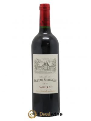 Château Bellegrave Cru Bourgeois  2015 - Lot de 1 Bouteille