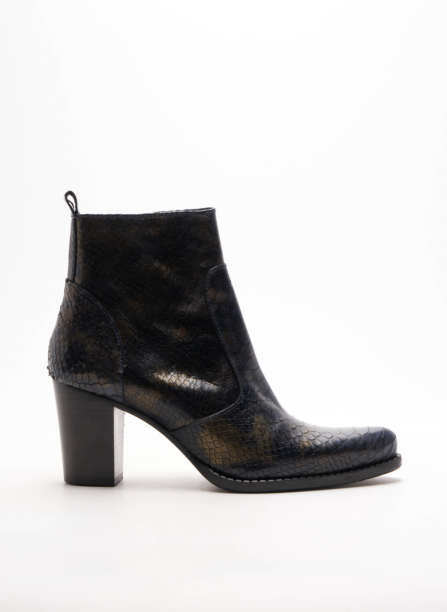 Regard Bottines Femme couleur bleu