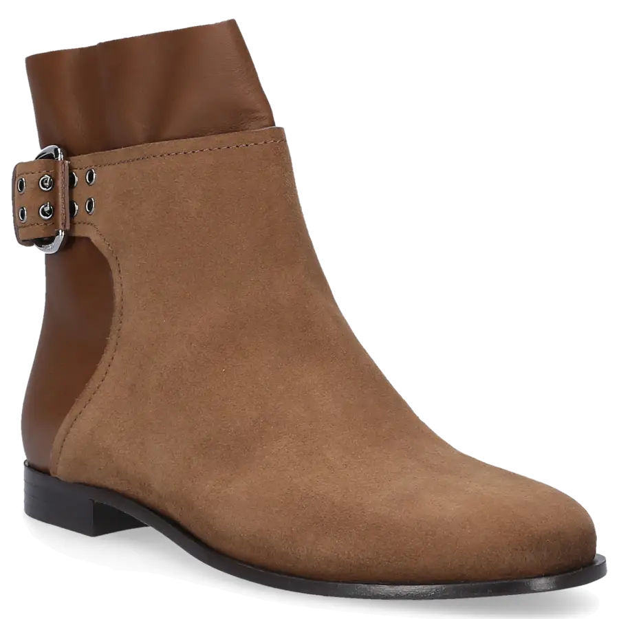 Jimmy Choo - Stiefeletten Beige MAJOR FLAT - braun