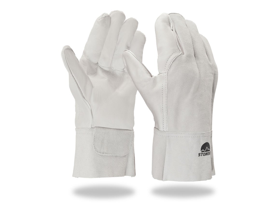 Leder-Schweißerhandschuhe, kurz