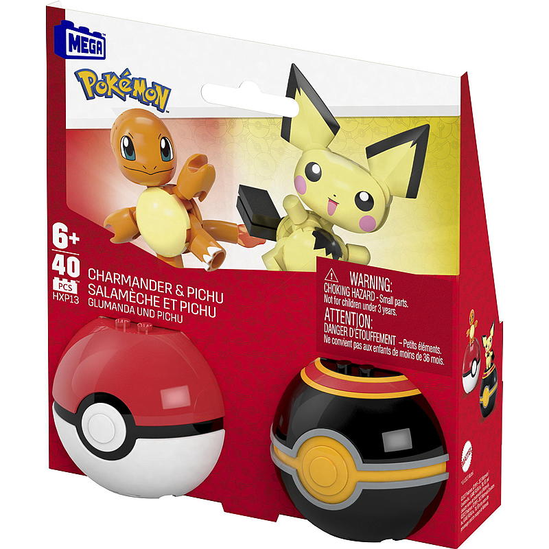 Pokemon Charmander & Pichu Mega Pokemon