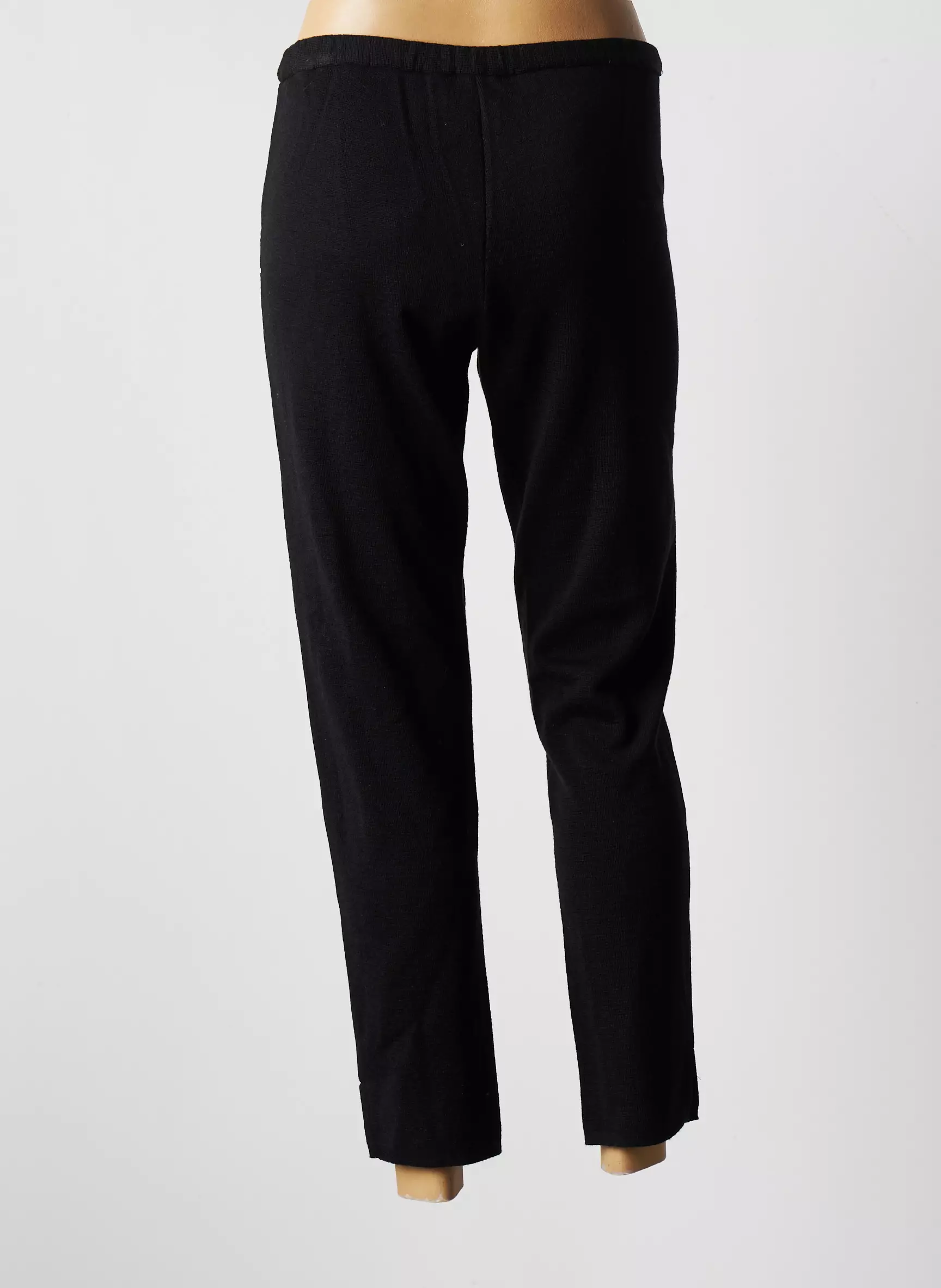 Blanc Boheme Pantalon7 8 Femme couleur noir