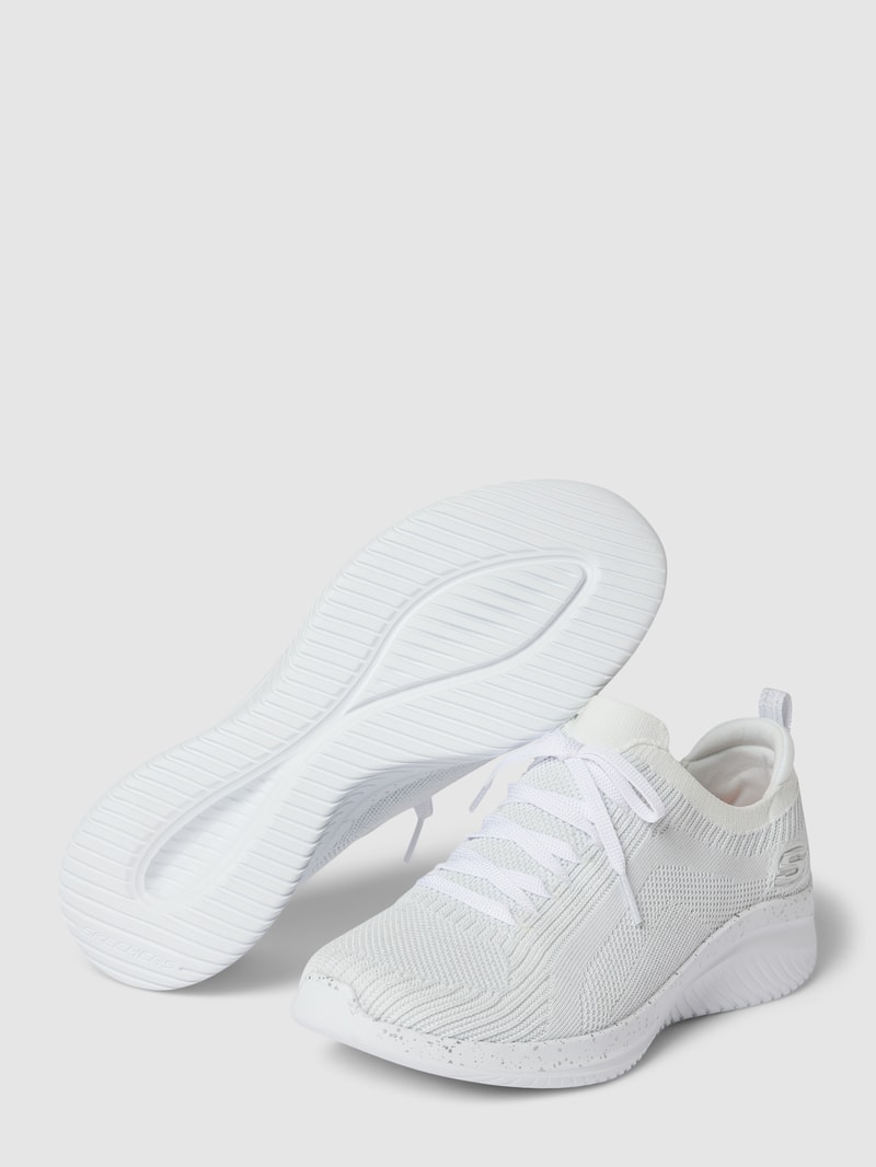 Sneaker mit Schnürverschluss in weiß